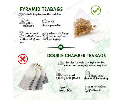 best super mint green tea pyramid tea bags