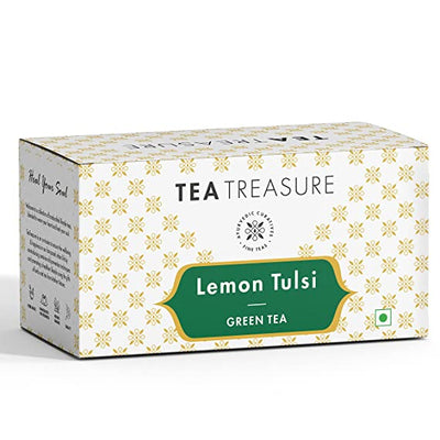 lemon tulsi green tea bags